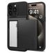 Spigen Slim Armor CS - Back Cover - iPhone 15 Pro Max - Black