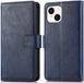 iMoshion Luxe Bookcase iPhone 15 Hoesje - Donkerblauw - Met Pasjeshouder