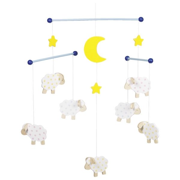 Goki 52951 Babymobiel - Hout - Multi