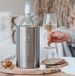 Refroidisseur de vin gravé Inox - Refroidisseur de champagne en acier inoxydable - Gravure "Cheers!" - Gardez votre vin, champagne ou rosé au frais - Design élégant en gravure laser nette