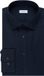 Seidensticker Slim Fit Overhemd - Donkerblauw - Strijkvrij - Katoen - Boordmaat 42