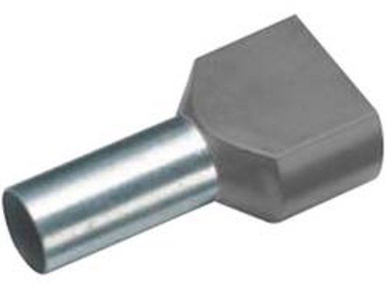 Vogt Verbindungstechnik 470612D Dubbele adereindhulzen 4 mm² Deels geïsoleerd Oranje 100 stuk(s)