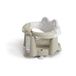 OKBABY Crab - Badzitje voor baby's van 6 tot 15 maanden (13 kg) - grijs