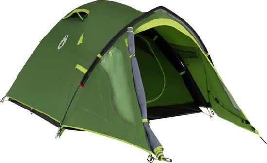 Coleman Darwin 2 Plus BlackOut Tent – 2 Persoons koepeltent - Blackout Bedroom technology – Met luifel - Groen