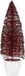 Krist+ Kerstboom Medium 33 cm Rood Metaal Inclusief Versiering