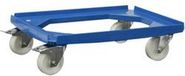 Alutec 05200 Rouleau de transport plastique Capacité de charge (max.) : 250 kg Nombre de rouleaux 4