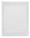 Blindecor Vichy lichtdoorlatend rolgordijn geruite stof grijs 140 x 250 cm