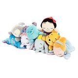 Famosa Softies Disney Snuglets Surprise, officieel gelicentieerde Disney-figuren, schattig en behaaglijk, 10 cm, levering 1 pluche verrassing, 9 om te verzamelen met sleutelhanger (760022351)