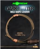 Korda dark matter leader heli safe gravel 40lb 1m