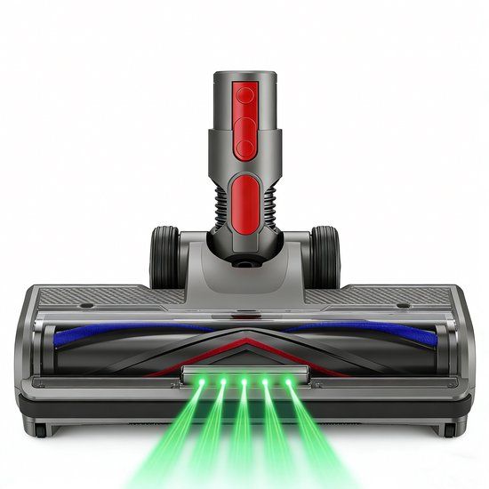 Blossom MAGEANY Stofzuigerborstel - Aangedreven Zuigmond Geschikt voor Dyson Steelstofzuiger V7,V8,V10,V11,V15 - Vloerzuigmond - Stofzuigermondstuk - Stofzuigeraccessoires - Zwart