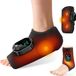 oCreon Voetmassageapparaat, draadloos, met 6 warmtes, 3 trillingen, 3 timers