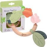 Classic World houten bijtring gras baby speelgoed siliconen