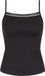 Sloggi Women GO Ribbed Spaghetti Top - Zwart