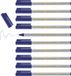 edding 89 fineliner - blauw - doosje van 10 stuks - extra-fijne ronde punt 0.3 mm