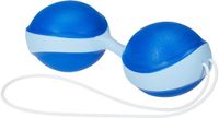 AMOR vaginale ballen voor het trainen van de bekkenbodemspieren I Versterking van de bekkenbodemspieren I Medische vaginale ballen I blauw-lichtblauw I Medisch product