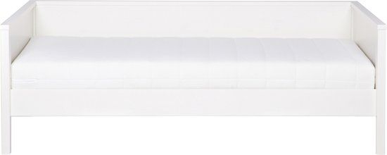 WOOOD Nikki Bedbank - Grenen - Wit - 90x200 cm