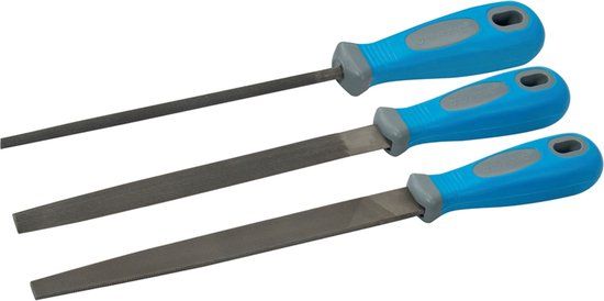 Silverline 3-delige vijlen set 250 mm