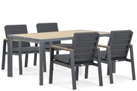 Lifestyle Garden Furniture Lifestyle Lifestyle Marietta/Borello 180 cm dining tuinset 5-delig