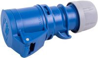 Sirox Prise CEE, 3 pôles, 230V-16A, Femelle, Bleu