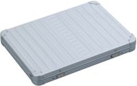 Aleon Laptop hoes 36 cm zilverkleurig