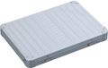 Aleon Laptop hoes 36 cm zilverkleurig