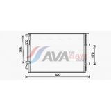 AVA Clever Choice Condenseur, climatisation HY5448D