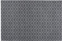 Secret de Gourmet Texaline Rechthoekige placemat grafische print zwart - 45 x 30 cm
