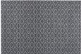 Secret de Gourmet Texaline Rechthoekige placemat grafische print zwart - 45 x 30 cm