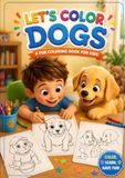 LET'S COLOR DOGS