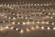 Anna's Collection guirlande lumineuse noir 100LED 3 mètre blanc chaud 6/18h timer 3xAA/IP44 à piles