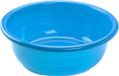 Plasticforte Teiltje - Set van 2x stuks - 20 liter - rond - blauw - afwasbak - 49 x 17 cm