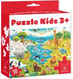 Puzzel Kangur Puzzle Kids 3+ Wilde Dieren - Puzzel 30 stukjes