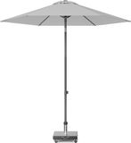 Platinum Sun & Shade Lisboa Ø250cm Lichtgrijs