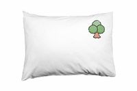 Bona Basics Decoratieve kussenhoes Wit 50x35 cm