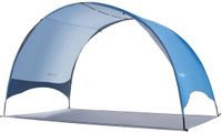 VEVOR Strandtent/zonnescherm voor 4 personen, UPF 50+ bescherming, draagbare strandtent met draagtas en haringen, lichtgewicht compacte strandparasol voor kamperen, vissen, picknicken, zonnebaden