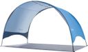 VEVOR Strandtent/zonnescherm voor 4 personen, UPF 50+ bescherming, draagbare strandtent met draagtas en haringen, lichtgewicht compacte strandparasol voor kamperen, vissen, picknicken, zonnebaden