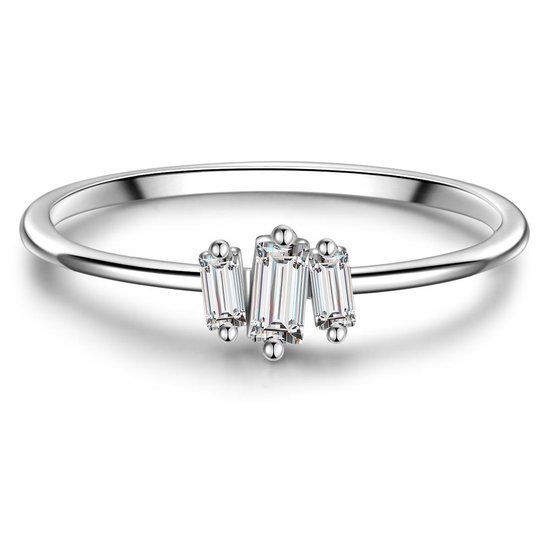 Glanzstücke München Damesring Zilver Zirkonia 52