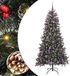 vidaXL Kunstkerstboom met 300 LED Groen 210 cm PVC en Plastic en Staal