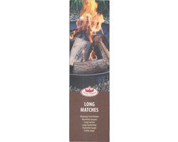 Esschert Design Lange lucifers - Hout - Tuinhaard - Terrashaard - 28 cm