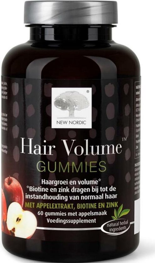 New Nordic Hair volume gummies 60 stuks