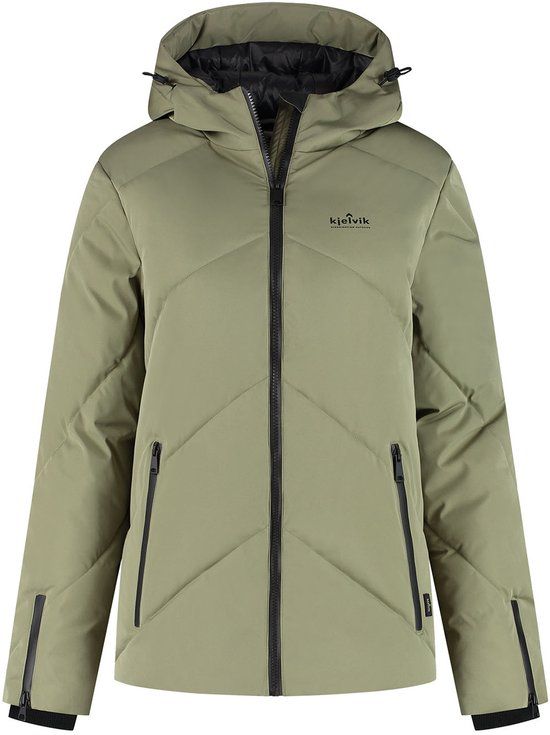 Kjelvik Sue Dames Outdoorjas - Groen