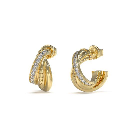 GUESS Perfect Dames Oorbellen Staal - Goudkleurig