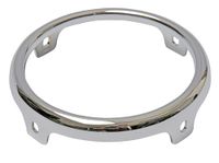 Latin Percussion lpm921 mini-bongo rand, chroom, 4-1/2 inch