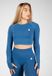Gorilla Wear Hilton Seamless Cropped Long Sleeve - Blauw - S/M