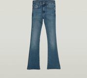 G-STAR 3301 Flare Wmn Dames Jeans - faded icy blue