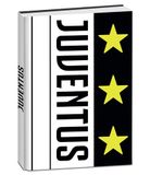 Seven Schoolagenda Juventus standaard 12 maanden, wit zwart, vaste omslag tot aan het einde, officieel product, rugzakaccessoires, jongens