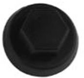 Index Atapo08ne M8 Nylon Schroefdop 1000 Eenheden Zwart