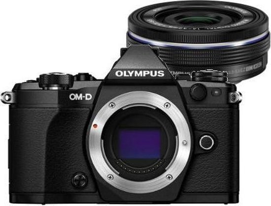 Olympus OM-D E-M5 mark II zwart + 14-42mm EZ zwart