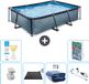 EXIT Toys EXIT Rechthoekig Stone Frame Zwembad - 300 x 200 x 65 cm
