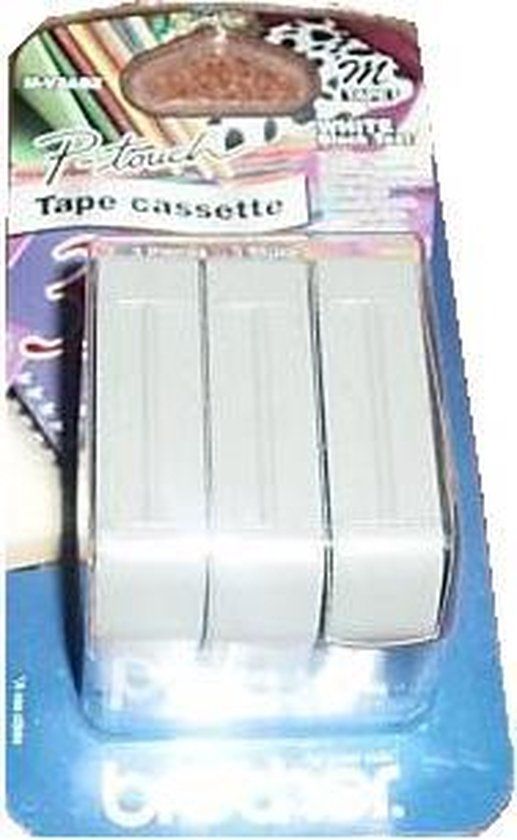Brother MV3ABZ - Zwart op wit - labeltapepakket - voor P-Touch PT-80, PT-90